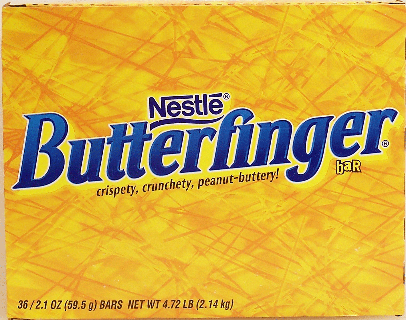 Nestle Butterfinger crispety, crunchy, peanut buttery full size candy bars, 36 2.1-oz. bars Full-Size Picture